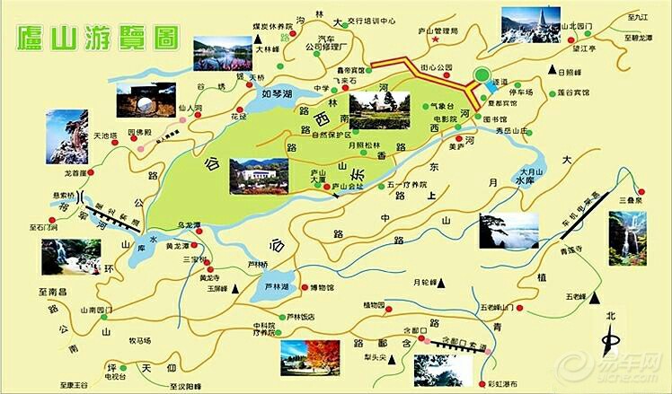 【攜程攻略】廬山風景區三疊泉適合朋友出游旅游嗎,三疊泉朋.